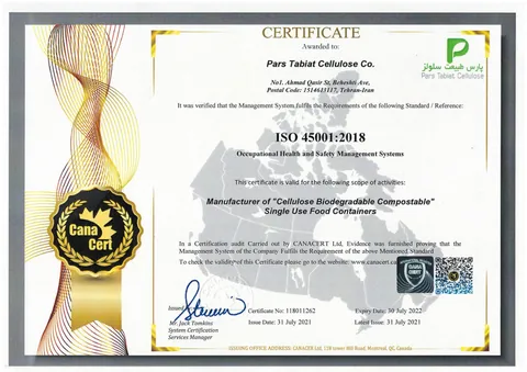 ISO 45001:2018 iş sağlığı ve güvenliği yönetim sistemi belgesi