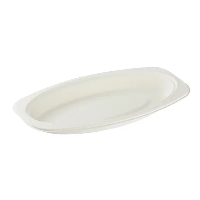 36 cm Derin Oval Tabak, farklı açıdan görünüm