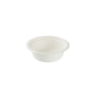 350 ml/12 oz Kase, şeker kamışı küspesinden (bagas) üretilmiş tek kullanımlık kap