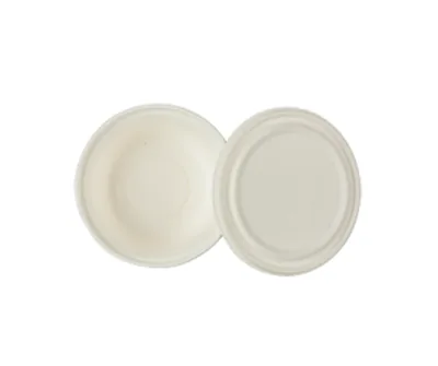 400 ml/14 oz Kase (Alt), şeker kamışı küspesinden (bagas) üretilmiş tek kullanımlık kap