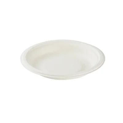 20 cm Derin Tabak, şeker kamışı küspesinden (bagas) üretilmiş tek kullanımlık kap