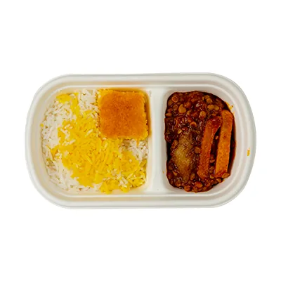 800 ml 2 Bölmeli Kutu (Alt), farklı açıdan görünüm